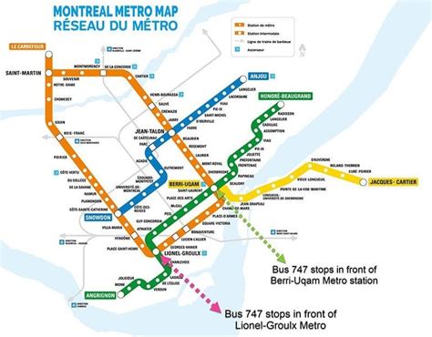 Taking the 747 Express Bus: How To Get To Downtown Montreal From the Airport