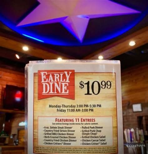 Texas Roadhouse Veterans Day 2024 Menu Specials - Sofia Eleanora