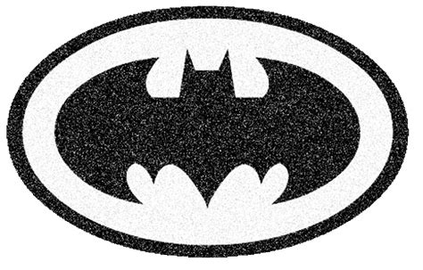 Black And White Batman Logo GIF - UINona GIFs