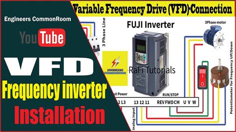 VFD control wiring diagram । Engineers CommonRoom । Electrical Circuit Diagram - YouTube