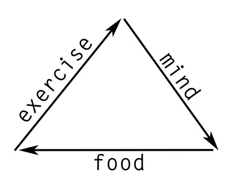 The Triangle of Life (Exercise, Mind, Food) | The Balance Culture