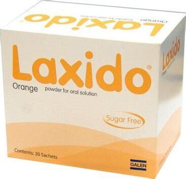 Laxido Orange Powder Sugar Free - 30 Sachets - Laxido Orange ...