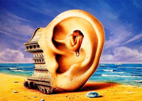 Reasons why you should listen to the inner voice | Art visionnaire, Surréalisme, Peinture