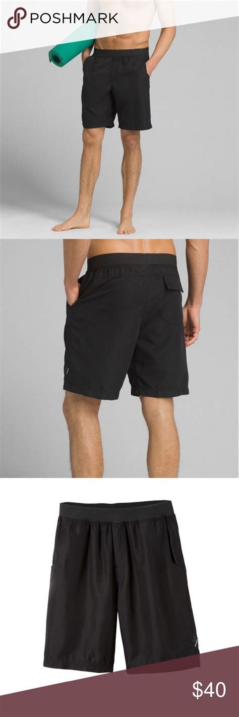 PrAna Men’s Shorts Mojo Black NWOT | Clothes design, Fashion, Shorts