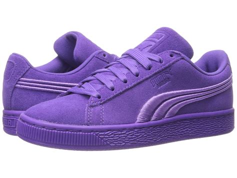 Puma Suede Classic Badge Sneakers in Purple for Men | Lyst