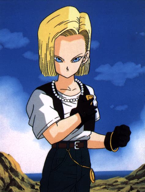 Dragon Ball Characters: Android #18 Dragonball Dbz Gt Characters