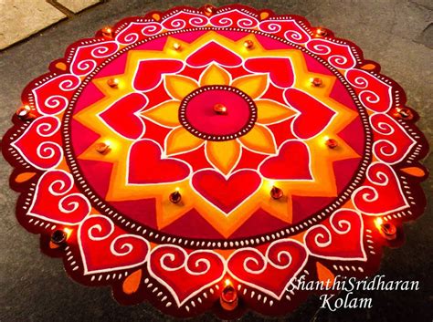 The Spectacular Kolangal Rangoli Designs You Need to See to Make Your Wedding as Colourful as ...