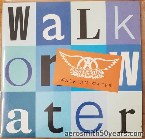 Walk On Water- 1995 Single /EP Australia Card Sleeve CD - Aerosmith