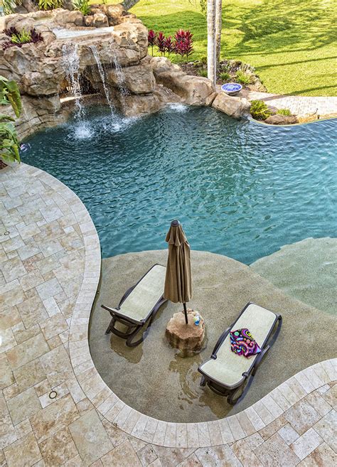 Travertine Pool Deck Pros and Cons - Designing Idea