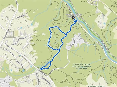 Cascade Falls Trail Loop — Patapsco Valley State Park | Wanderung | Komoot