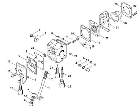 Stihl Hs 56 Parts Diagram