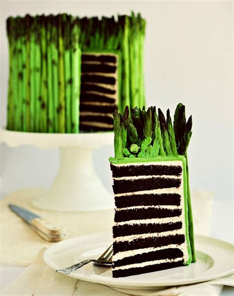 Realistic Looking Asparagus Cake...That Will Make Your Head Explode