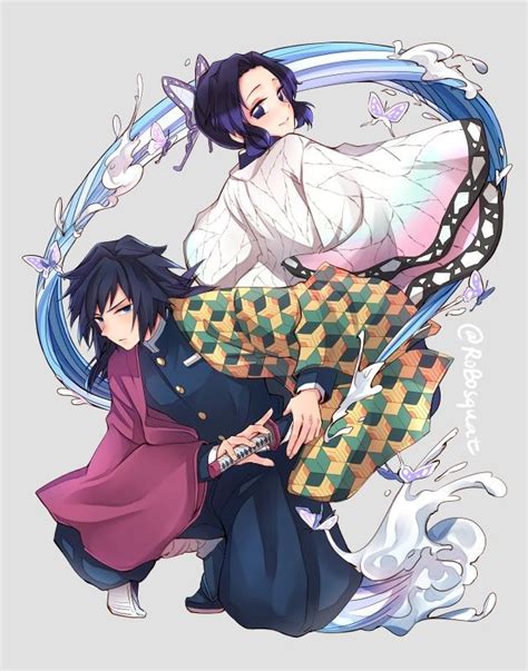 Giyu x Shinobu | Anime demon, Slayer, Anime