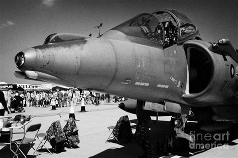 RAF Harrier GR7A cockpit and nose cone gr7 Photograph by Joe Fox | Fine ...