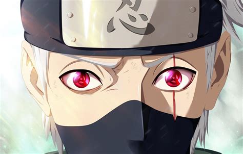 Kakashi Double Mangekyou Sharingan Wallpaper