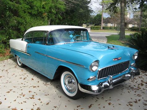 Tropical Turquoise 1955 Chevrolet Bel Air For Sale | MCG Marketplace