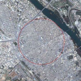 Layout of Mosul old city within whole fabric of Mosul (Directorate of ...