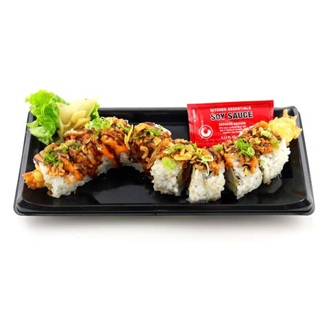 Spicy Shrimp Tempura Crunch Roll - Genji