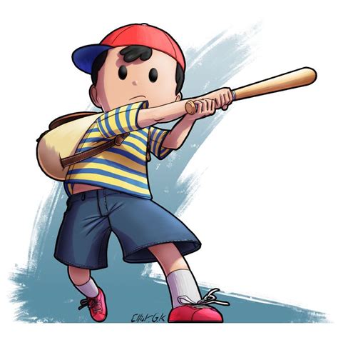 ArtStation - Ness | EarthBound Fan-Art, Elliot Gaudard | Mother games ...