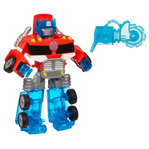 Amazon.com: Transformers Playskool Heroes Rescue Bots Energize Optimus Prime Figure: Toys & Games