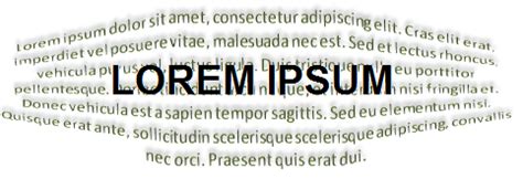 LinkChasing: Generate filler text with lorem ipsum