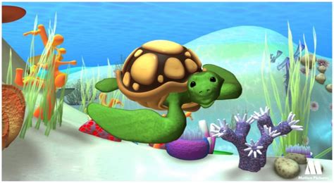 La TORTUGA marina, explora los animales, dibujos infantiles educativos - YouTube