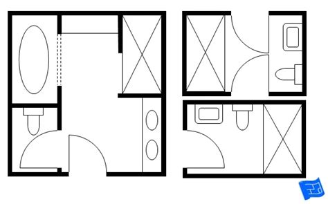 Floor Plan 4X10 Bathroom Layout - bmp-i