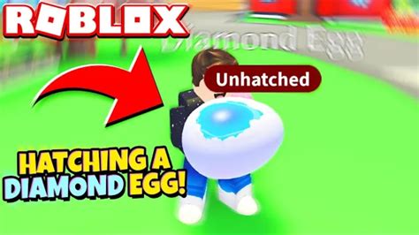 Hatching a DIAMOND EGG in Adopt Me! (Roblox) - YouTube