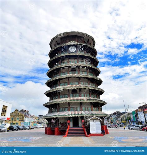 The Leaning Tower of Teluk Intan Stock Image - Image of malaysia, building: 59905873