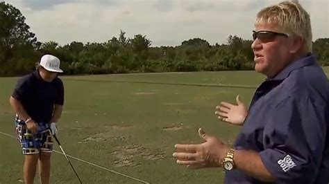 John Daly has brilliantly simple advice for fixing your bad golf shots