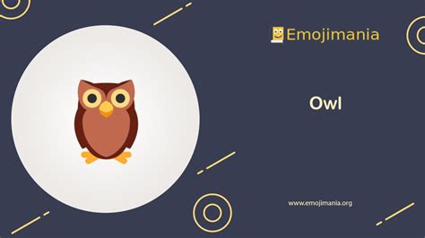 🦉 Meaning | Owl Emoji | Copy and Paste