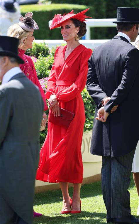 Catherine, Princess of Wales: In Signalrot begeistert sie in Ascot | GALA.de