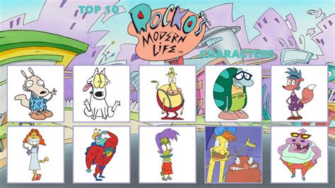 My Top 10 Rocko's Modern Life Characters by Tagirovo on DeviantArt