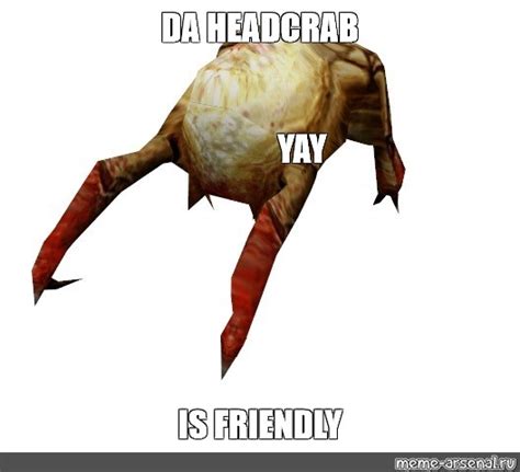 Create meme "the headcrab PNG, half life headcrab, headcrab of half life 1" - Pictures - Meme ...