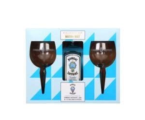 Bombay Sapphire Gift Set with 2x Glasses Gin 70cl | Master of Malt