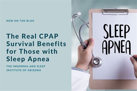 The Real CPAP Survival Benefits | The Insomnia and Sleep Institute