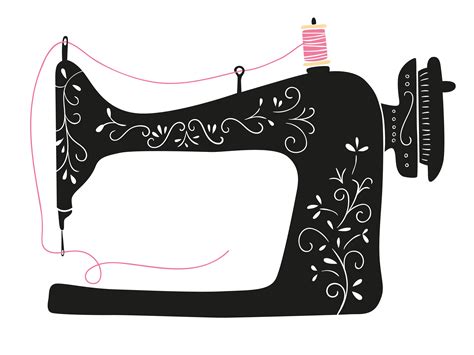 Free Sewing Machine Silhouette Clip Art, Download Free Sewing Machine Silhouette Clip Art png ...