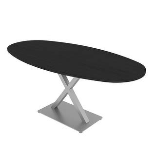 5Ft Racetrack Conference Table X Shaped Base Power Unit Harmony Series - Bed Bath & Beyond ...