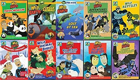 Discover the Wild World of Animals with the Wild Kratts DVD Collection!