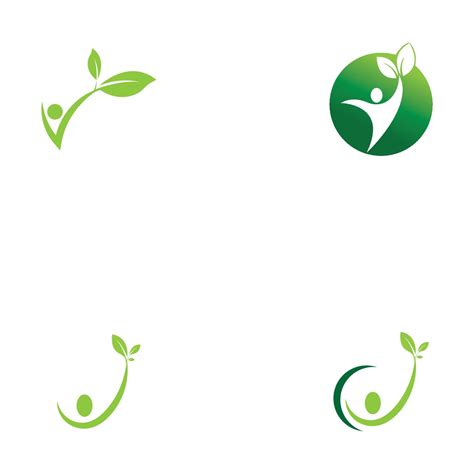 Human Healthy Life Logo template vector icon 5530625 Vector Art at Vecteezy