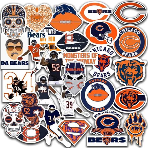 Amazon.com: chicago bears stickers decals