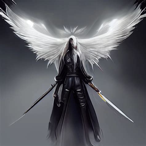 One winged Angel, Sephiroth, God, Masamune, Detailed | Midjourney | OpenArt