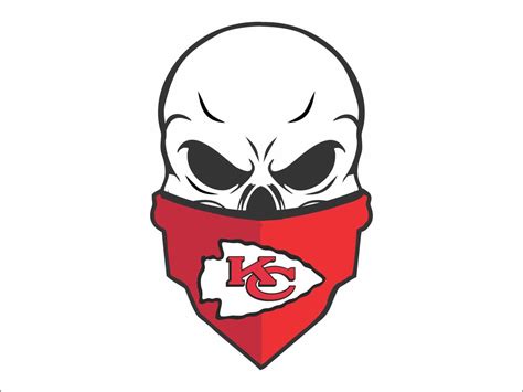 Kansas City Chiefs Skull Svg Chiefs Skull Pngskull Lo - vrogue.co