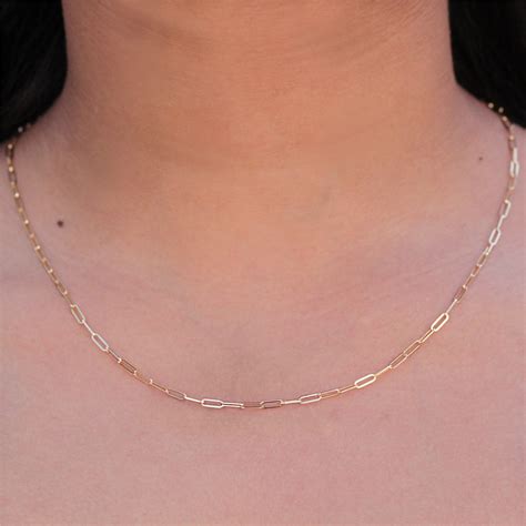 Solid 14K Yellow Gold Curb Link Chain, 20", 5mm, 17.0 grams