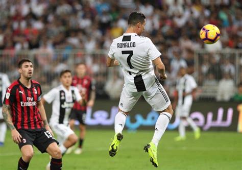 Cristiano Ronaldo scores in a final again, bags Supercoppa Italiana ...