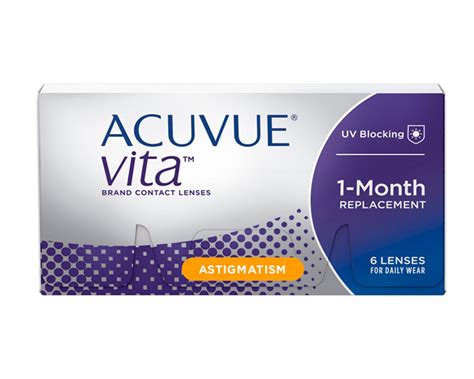 Acuvue Vita for Astigmatism 6 Pack Monthly Toric Contact Lenses | Specsavers New Zealand