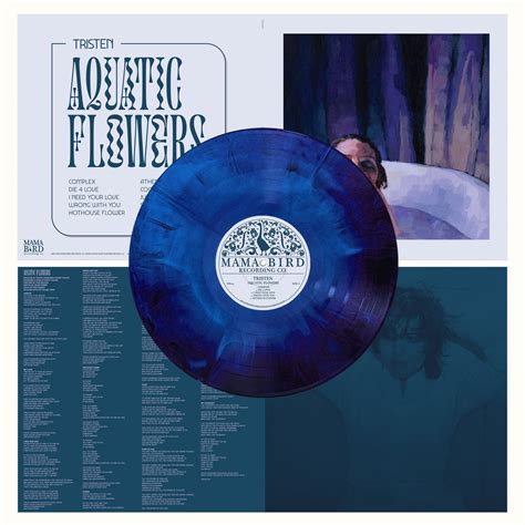 TRISTEN AQUATIC FLOWERS [Indie Exclusive "Cool Blue" Color Vinyl] LP ...