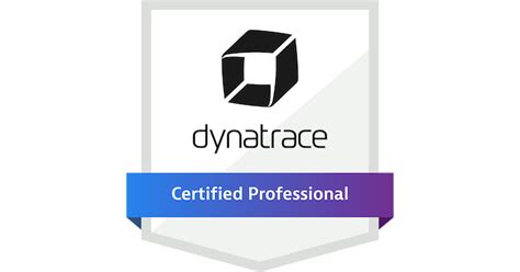 Dynatrace Professional - Credly