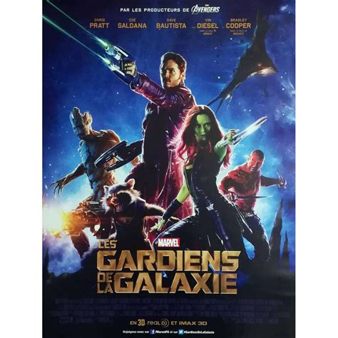 GUARDIANS OF THE GALAXY Movie Poster 15x21 in.