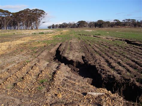 Water Erosion - Land degradation in Australia